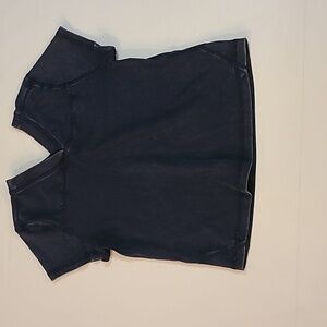 #39 Free People Short Sleeved T-Shirt Cropped Approximate Size Xs T973